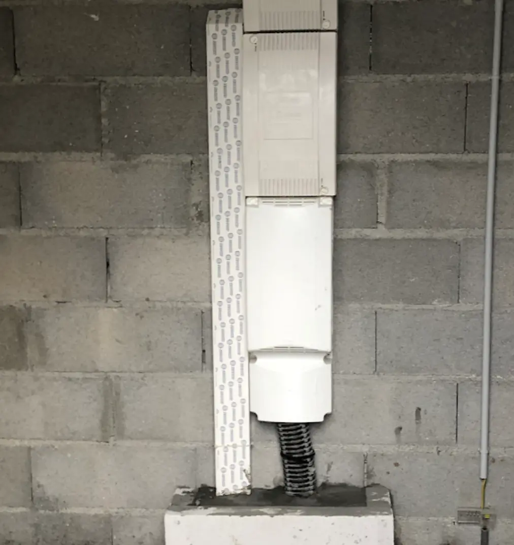 Réalisation d'une armoire électrique par Bruno Elec